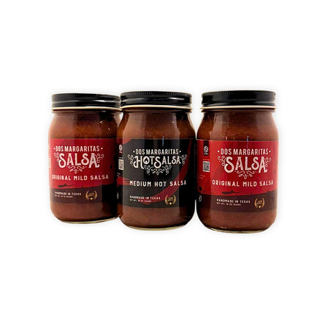 Salsa Variety Pack (Mild + Medium) 🎁 Try Both • Perfect for Gifting