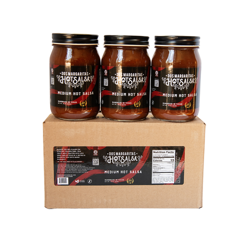 Medium Hot Salsa 🌶 Medium Heat • Flavor with a Delayed Kick